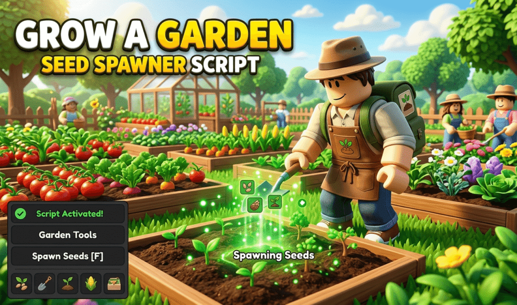 Grow A Garden Seed Spawner Script