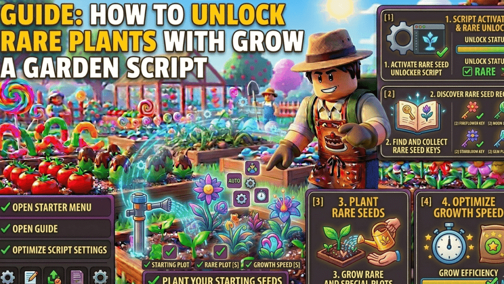 Tips to Automate Your Garden and Save Time in Roblox