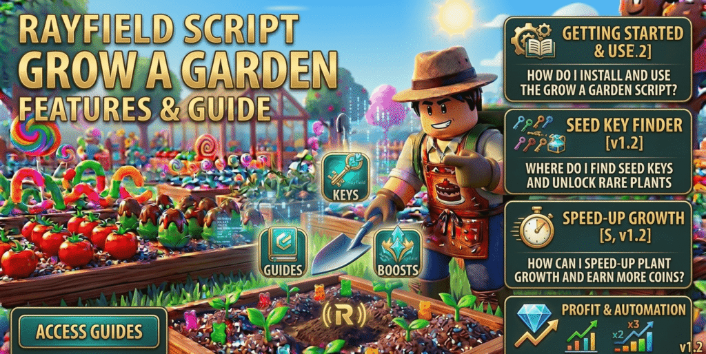 Rayfield Script Grow a Garden