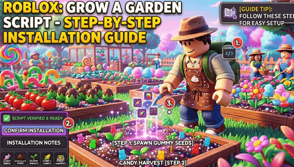 Step-by-Step Installation Guide for Grow a Garden Script