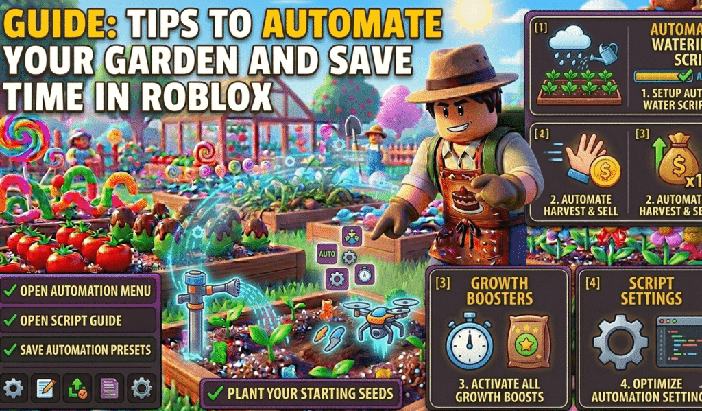 How to Unlock Rare Plants with Grow a Garden Script