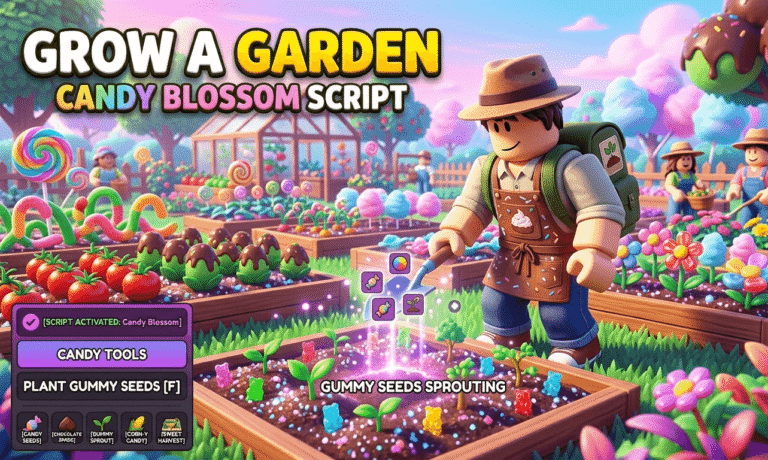 Grow a Garden Candy Blossom Script