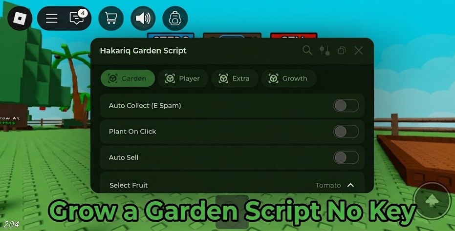 Grow a Garden Script No Key