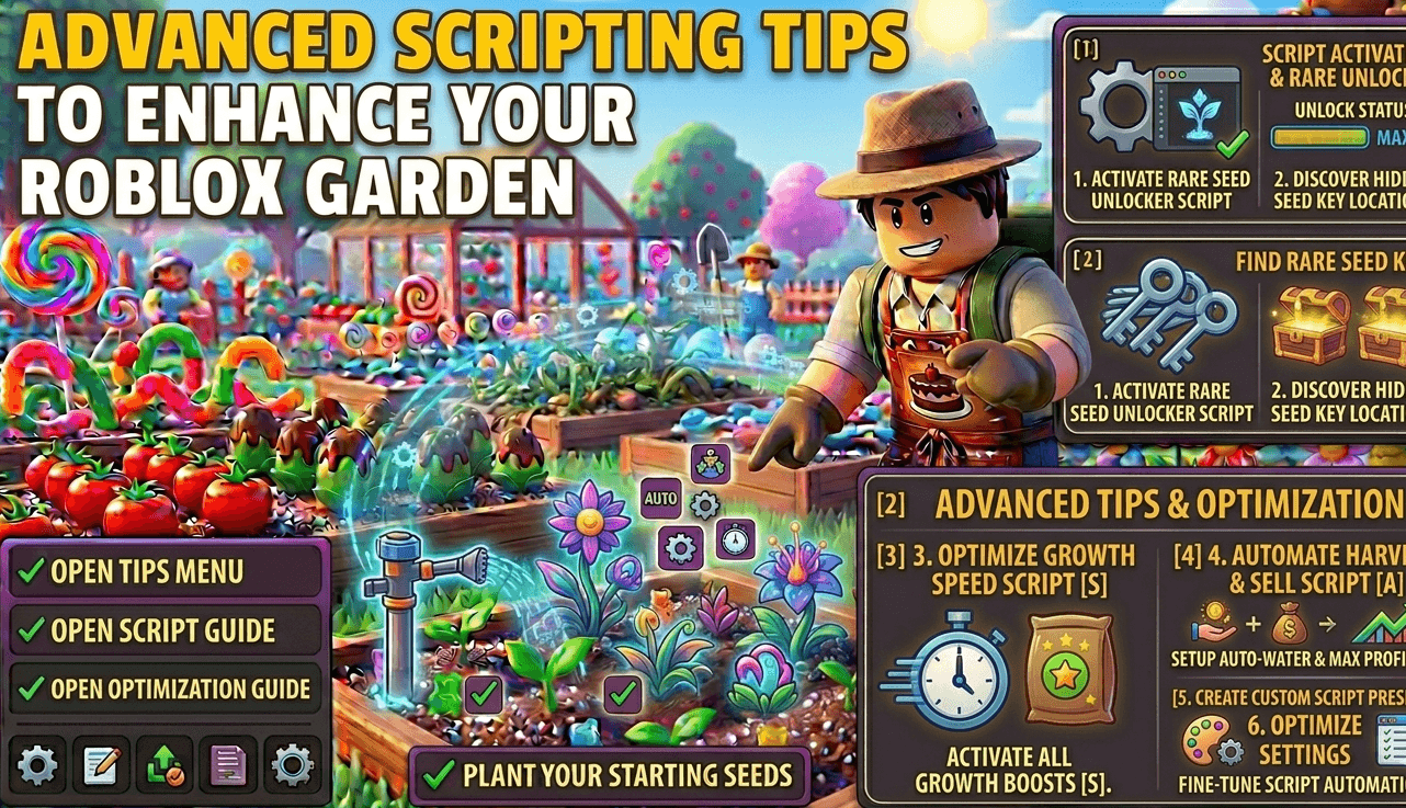 Advanced Scripting Tips to Enhance Your Roblox Garden