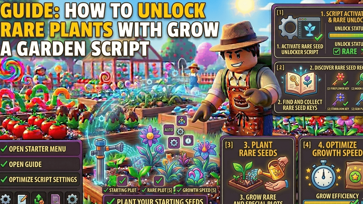 Tips to Automate Your Garden and Save Time in Roblox