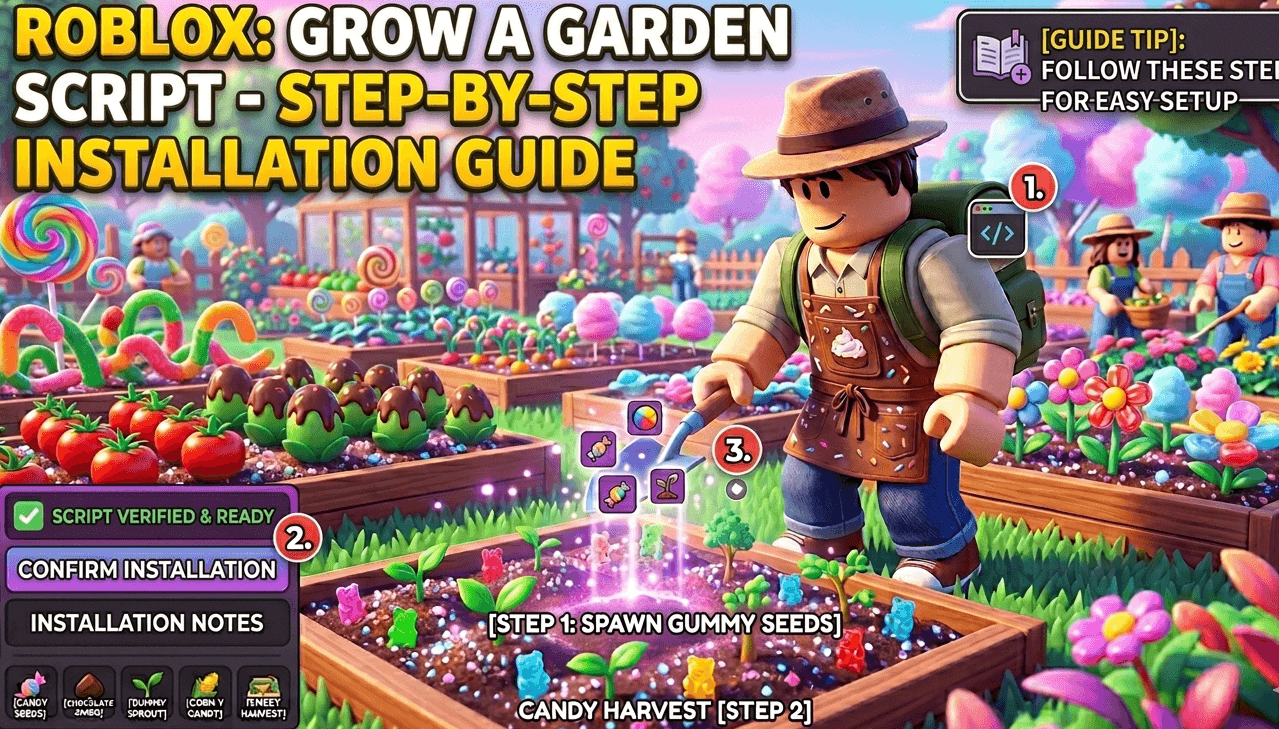 Step-by-Step Installation Guide for Grow a Garden Script